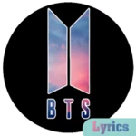 bts lyrics (offline) android application logo